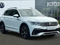 Used VW Tiguan R-line 150 HP (110 kW) 2022 White SUV