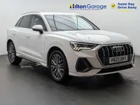 Used Audi Q3 S-Line 150 HP (110 kW) 2020 White SUV