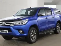 Used Toyota HiLux 150 HP (110 kW) 2017 Blue Pickup