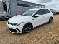 Used VW Golf VIII R-line 150 HP (110 kW) 2022 White Hatchback