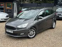 Used Ford Grand C-Max Zetec 125 HP (91 kW) 2017 Grey MPV