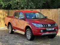 Used Mitsubishi L200 Warrior 2017 Red Pickup