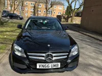 Used Mercedes C220 SE 170 HP (125 kW) 2017 Black Sedan