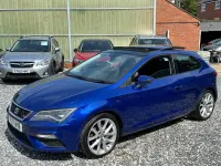 Usado Seat Leon FR 2017 Azul Utilitario
