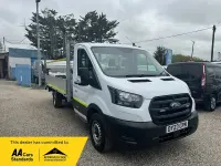 Used Ford Transit 130 HP (95 kW) 2023 White Cabriolet