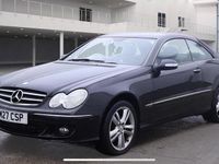 Used Mercedes CLK200 Avantgarde 2007 Black Coupe