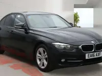Used BMW 320 Sport Line 2016 Black Sedan