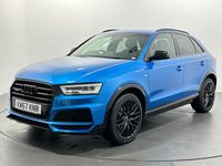 Used Audi Q3 Black Edition 180 HP (132 kW) 2018 Blue SUV