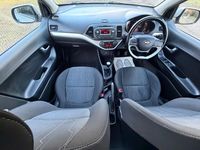 Used Kia Picanto 85 HP (62 kW) 2015 Silver Hatchback