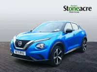 Used Nissan Juke Tekna 114 HP (83 kW) 2021 Blue SUV