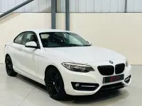 Used BMW 220 Sport Line 190 HP (139 kW) 2014 White Coupe