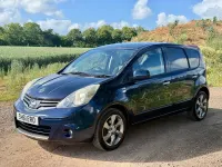 Used Nissan Note N-TEC 2011 Blue Hatchback
