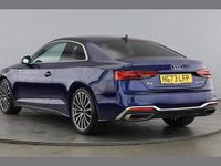 Used Audi A5 S-Line 150 HP (110 kW) 2023 Navarra blue Coupe