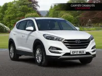 Used Hyundai Tucson SE 177 HP (130 kW) 2017 White SUV