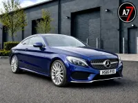 Used Mercedes C200 AMG Line Premium Plus 2016 Blue Coupe