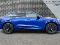 Used Audi Q8 e-tron Black Edition 250 kW (340 HP) 2024 Blue SUV