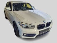 Used BMW 118 Sport Line 136 HP (100 kW) 2016 White Hatchback