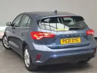 Used Ford Focus Zetec 120 HP (88 kW) 2021 Blue Hatchback