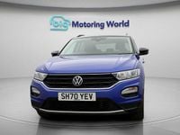 Used VW T-Roc Design 150 HP (110 kW) 2020 Blue SUV