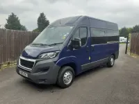 Used Peugeot Boxer 130 HP (95 kW) 2015 Blue Van