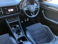 Usata Skoda Kodiaq Scout 4x4 150 CV (110 kW) 2018 Rosso SUV