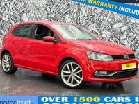 Used VW Polo SEL 110 HP (80 kW) 2017 Red Hatchback