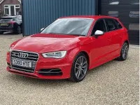 Used Audi S3 Sportback Design 300 HP (220 kW) 2014 Red Hatchback