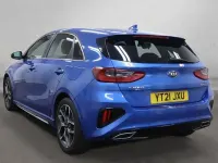 Used Kia Ceed GT-Line 134 HP (98 kW) 2021 Blue Hatchback