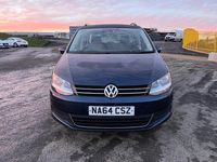Used VW Sharan SE 140 HP (102 kW) 2014 Blue MPV