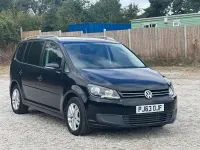 Used VW Touran SE 2013 Black MPV
