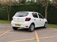 Used Dacia Sandero Ambiance 2017 White Hatchback