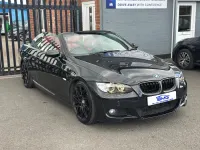 Used BMW 330 Cabriolet M Sport 2008 Black Cabriolet