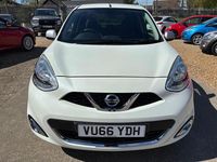 Begagnad Nissan Micra N-TEC 2016 Vit Halvkombi