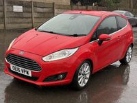 Used Ford Fiesta Titanium 2016 Red Hatchback