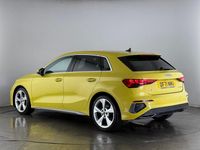Used Audi A3 Sportback S-Line 2022 Yellow Hatchback
