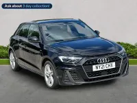 Used Audi A1 Sportback S-Line 110 HP (80 kW) 2021 Black Hatchback