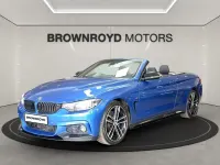 Used BMW 420 M Sport 2018 Blue Cabriolet