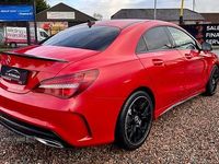 Used Mercedes CLA220 AMG line 177 HP (130 kW) 2017 Red Sedan