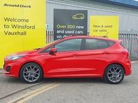 Used Ford Fiesta ST-Line 100 HP (73 kW) 2022 Red Hatchback