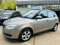 Used Skoda Fabia 80 HP (58 kW) 2009 Beige Hatchback