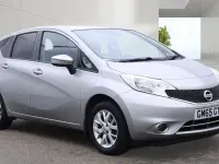 Used Nissan Note Acenta Premium 98 HP (72 kW) 2015 Silver Hatchback