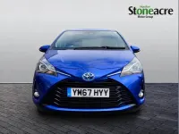 Used Toyota Yaris 99 HP (72 kW) 2018 Blue Hatchback