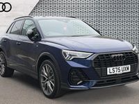 Used Audi Q3 Black Edition 150 HP (110 kW) 2025 Blue SUV