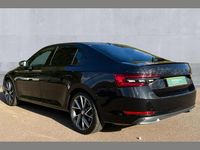 Used Skoda Superb SportlinePlus 150 HP (110 kW) 2024 Black Hatchback