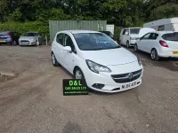 Used Vauxhall Corsa Excite 2015 White Hatchback
