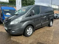 Used Ford Transit Custom Limited 130 HP (95 kW) 2017 Grey Van