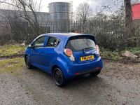 Used Chevrolet Spark LS 2012 Blue Hatchback