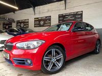Used BMW 120 Sport Line 2016 Red Hatchback