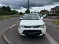 Used Mitsubishi Outlander 2014 White SUV