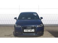 Used Audi A1 S-Line 125 HP (91 kW) 2017 Blue Hatchback